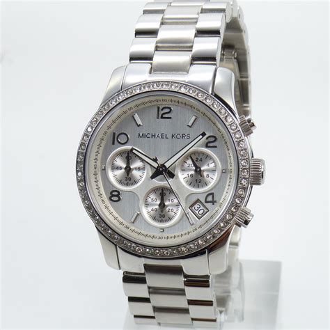 michael kors uhr damen silber sale